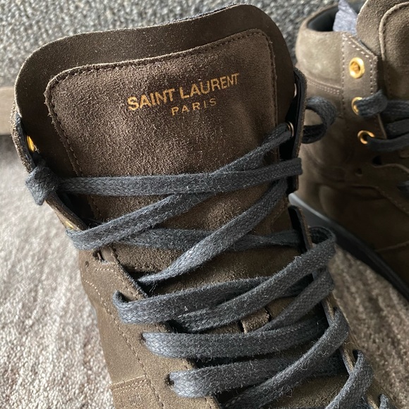 Saint Laurent Soho High Top Sneakers - Picture 5 of 5